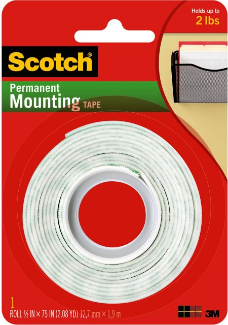TAPE .5x75' MOUNTING