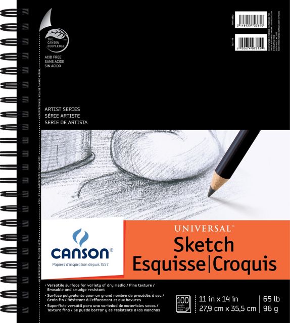 SKETCH UNVSL 11X14 100SH