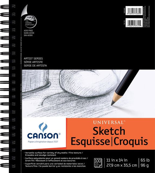 SKETCH UNVSL 11X14 100SH