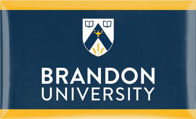 Brandon University 3x5 Dome Magnet