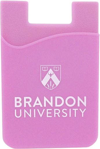 Brandon University Silicone Phone Wallet