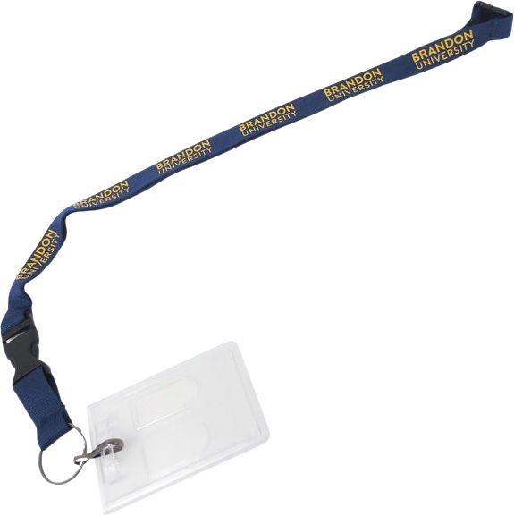 Brandon University 3/4'' Tube Lanyard