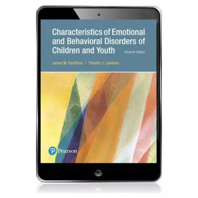 Characteristics of Emotional and Behavioral Disorders of Children and Youth