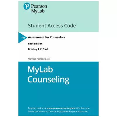 MyLab Counseling with Pearson eText Access Code for Assessment for Counselors
