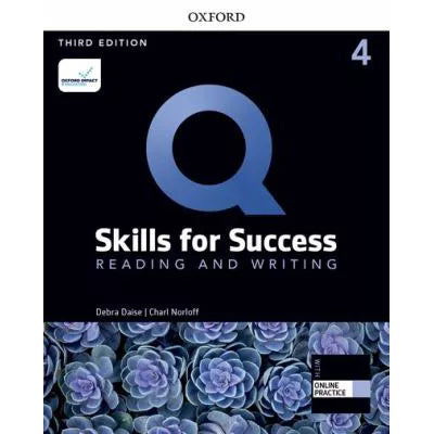 Q: Skills for Success: Level 4 Reading &amp; Writing Student Book with iQ Online Practice