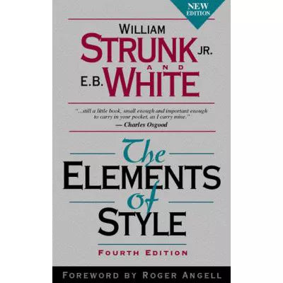 Elements of Style (Cloth Ed)