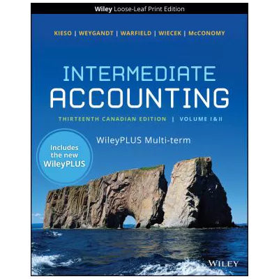Intermediate Accounting, 13CE Volume 1 &amp; Volume 2 with WileyPLUS Card &amp; Loose-leaf Set Multi-Term