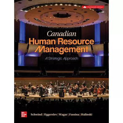 Canadian Human Resource Management