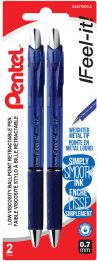 FEEL-IT BP RETR.0.7MM 2PK BLUE